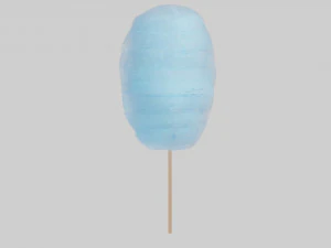 algod&oacute;n de az&uacute;car Modelo 3D