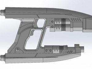 Star-Lord Quad Blaster 3D 1 Part Printable model 3D 打印模型
