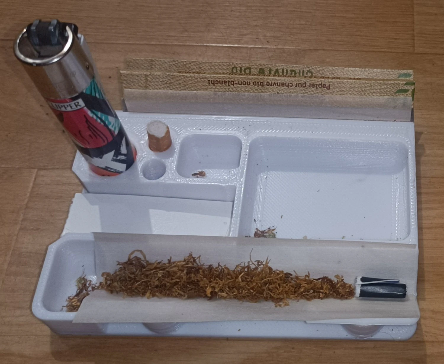 Smoke Rolling Tray 3D Print Model .c4d .max .obj .3ds .fbx .stl .blend