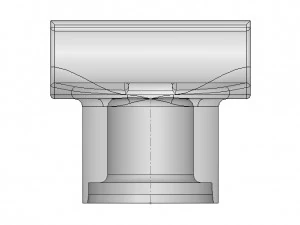 Piece Barre de frappe filtre Tiroir caf Bar 3D Print Model