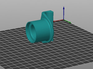 Piece Barre de frappe filtre Tiroir caf Bar Model Cetak 3D