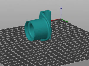 Piece Barre de frappe filtre Tiroir caf Bar 3D Print Model
