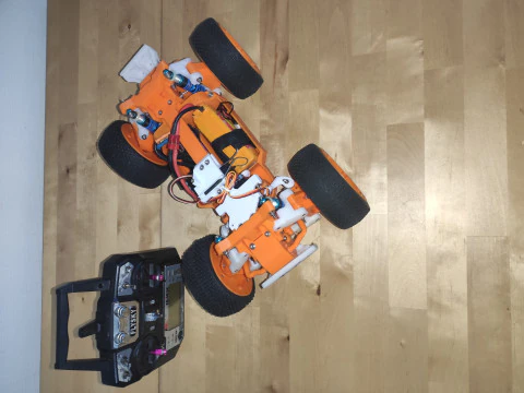 V8 WLTOYS 124 RC CARRO TRUGGY 112 PREMIUM Modelo de Impressão 3D