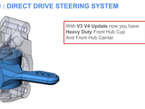 V4 RC CAR 114 WLTOYS 144 DIY EDITION DIRECT DRIVE STEERING PREMIUM 3D Print Model