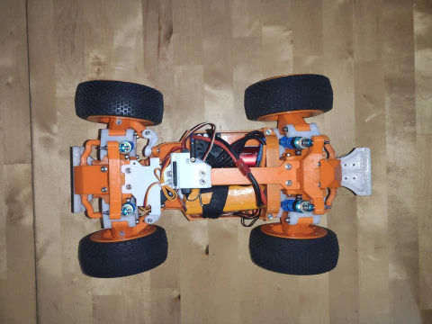 V8 WLTOYS 144 RC CARRO TRUGGY 114 PREMIUM Modelo de Impressão 3D