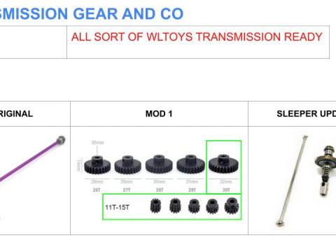 V8 WLTOYS 144 RC CARRO TRUGGY 114 PREMIUM Modelo de Impressão 3D