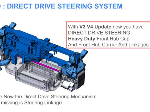 V4 RC CAR 114 112 WLTOYS 144 124 DIY EDITION DIRECT DRIVE STEERING PREMIUM Modèles 3D en vedette