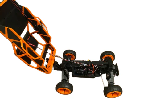 V6 JLB X HSP TRUGGY 18 4WS 4WD DIRECCI&Oacute;N EN LAS 4 RUEDAS X DIFERENCIAL CENTRAL Modelo de impresión 3D