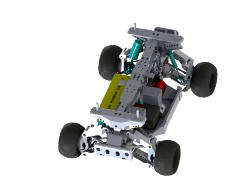 V6 WLTOYS 104 X MJX 7303 7304 RC CAR 4WS 4WD TRUGGY 110 100km-h PREMIUM Model do druku 3D