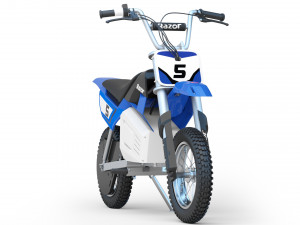 Razor blue dirt bike best sale