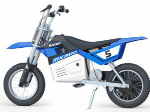 Razor Dirt Rocket Electric Motocross Off Road Bike MX350 3D Model