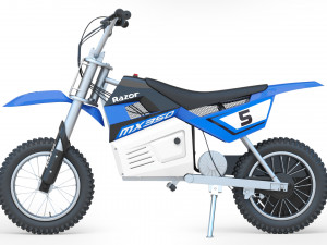 Razor Dirt Rocket Electric Motocross Off Road Bike MX350 3D Model