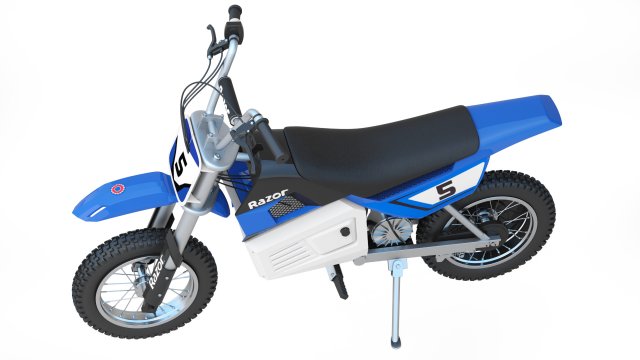 Razor mx350 dirt bike blue clearance