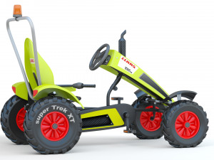 Pedal Car BERG Claas BFR Modelo 3D