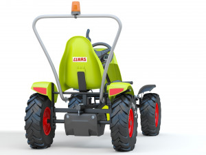 Pedal Car BERG Claas BFR Modelo 3D