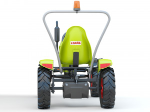 Pedal Car BERG Claas BFR Modelo 3D