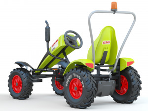 Pedal Car BERG Claas BFR Modelo 3D