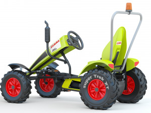 Pedal Car BERG Claas BFR Modelo 3D