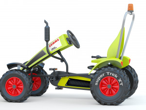 Pedal Car BERG Claas BFR Modelo 3D