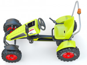 Pedal Car BERG Claas BFR Modelo 3D