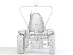 Pedal Car BERG Claas BFR Modelo 3D