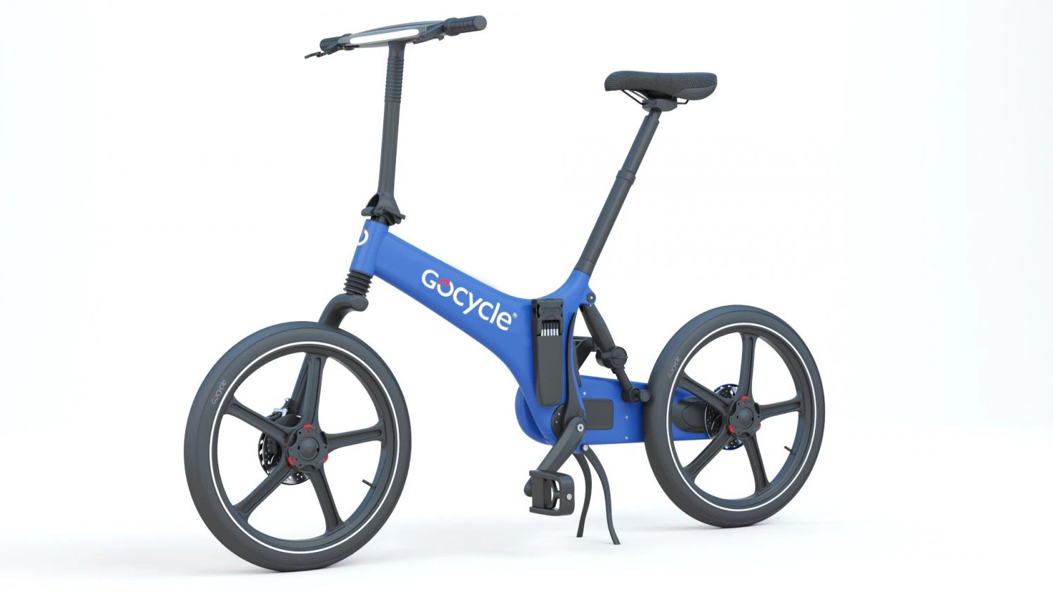 Gocycle Electric Folding Bike 3D Model .c4d .max .obj .3ds .fbx .stl .blend 