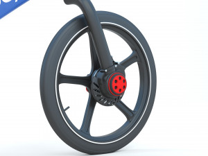 Gocycle Electric Folding Bike 3D 模型