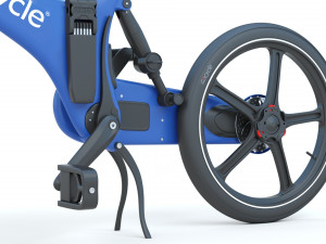 Gocycle Electric Folding Bike 3D 模型
