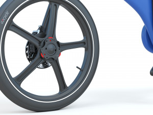 Gocycle Electric Folding Bike 3D 模型