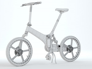 Gocycle Electric Folding Bike 3D 模型