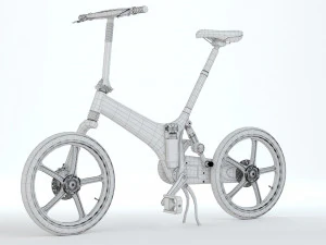 Gocycle Electric Folding Bike 3D Model