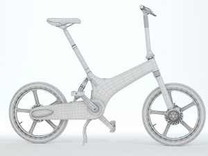 Gocycle Electric Folding Bike 3D 模型
