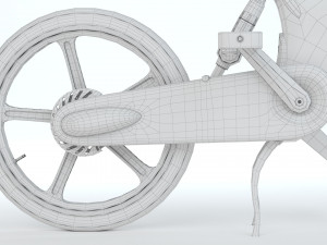 Gocycle Electric Folding Bike 3D 模型