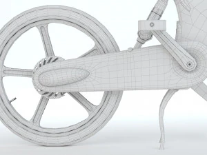 Gocycle Electric Folding Bike 3D Model