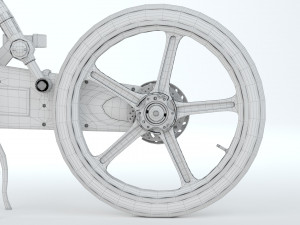 Gocycle Electric Folding Bike 3D 模型