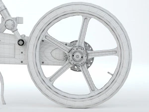 Gocycle Electric Folding Bike 3D Model