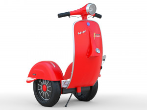 Vespa Segway 3D-Modell