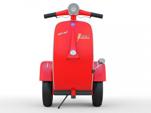 Vespa Segway 3D-Modell