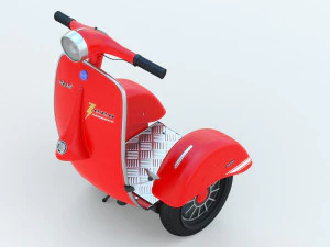 Vespa Segway 3D Model