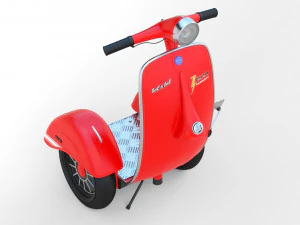 Vespa Segway 3D Model
