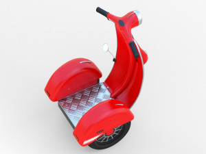 Vespa Segway 3D-Modell