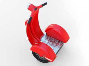 Vespa Segway 3D-Modell