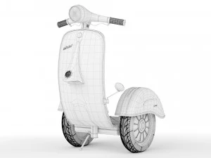 Vespa Segway 3D Model