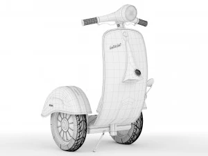 Vespa Segway 3D Model