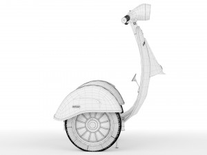 Vespa Segway 3D-Modell