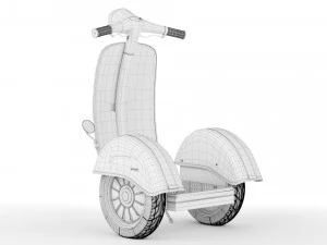 Vespa Segway 3D Model