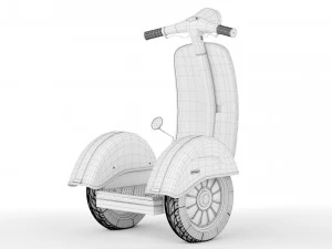 Vespa Segway 3D Model