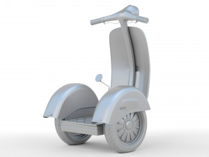 Vespa Segway 3D-Modell