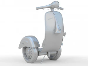 Vespa Segway 3D Model