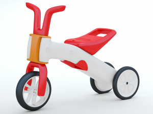 Balance Bike Chillafish Bunzi 3D Модель